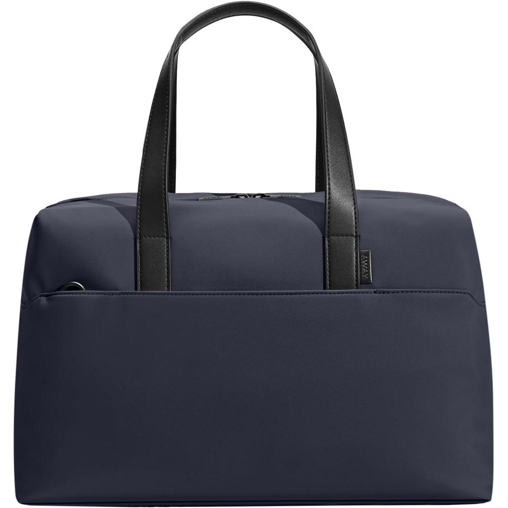 image:imageAway Everywhere Bag Padded Laptop Sleeve Water Resistant For Every Day Use Removable Shoulder Strap Daily Work Bag Travel Essential Approved Personal Item Sea GreenNavy Blue