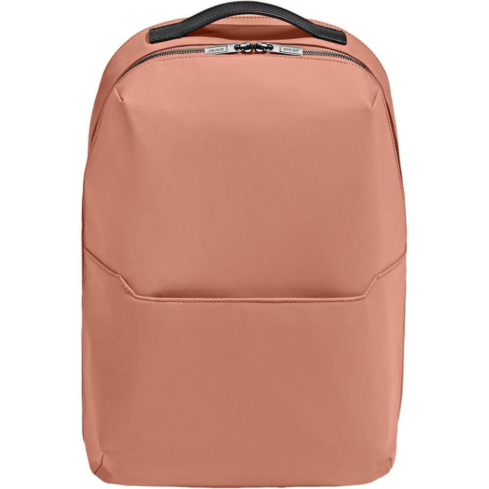 image:imageAway Everywhere Zip Backpack Travel Backpack with Laptop Sleeve Lightweight amp Durable Travel Essentials Navy BlueClay Pink