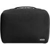 image:imageAway Small Toiletry Bag Travel Essentials Organizer with Mesh and Clear Pockets Waterproof Easy to Clean Compact Travel Pouch Jet BlackJet Black