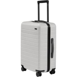 Away Bigger Carry-On Luggage, Lightweight Hardside Large Suitcase with Spinner Wheels, TSA Lock, Airline Approved, Navy Blue(Cloud Gray)