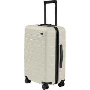 Away Bigger Carry-On Luggage, Lightweight Hardside Large Suitcase with Spinner Wheels, TSA Lock, Airline Approved, Navy Blue(Salt White Matte)
