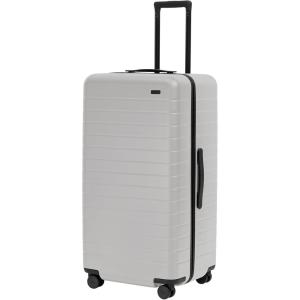 Away Large Trunk Luggage, 31 Inch Hardside Suitcase with Spinner Wheels, Lightweight & Durable, TSA Lock, Ideal for Long Trips, Navy Blue(Cloud Gray)