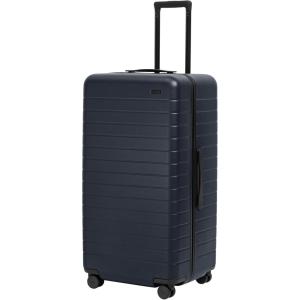 Away Large Trunk Luggage, 31 Inch Hardside Suitcase with Spinner Wheels, Lightweight & Durable, TSA Lock, Ideal for Long Trips, Navy Blue(Navy Blue)