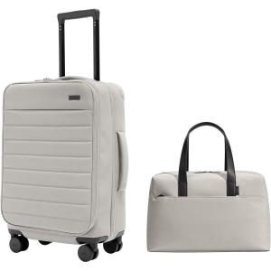 Away Travel Duo: Carry-On Suitcase & Everywhere Bag Set – Cloud Gray, Seamless Travel & Organization