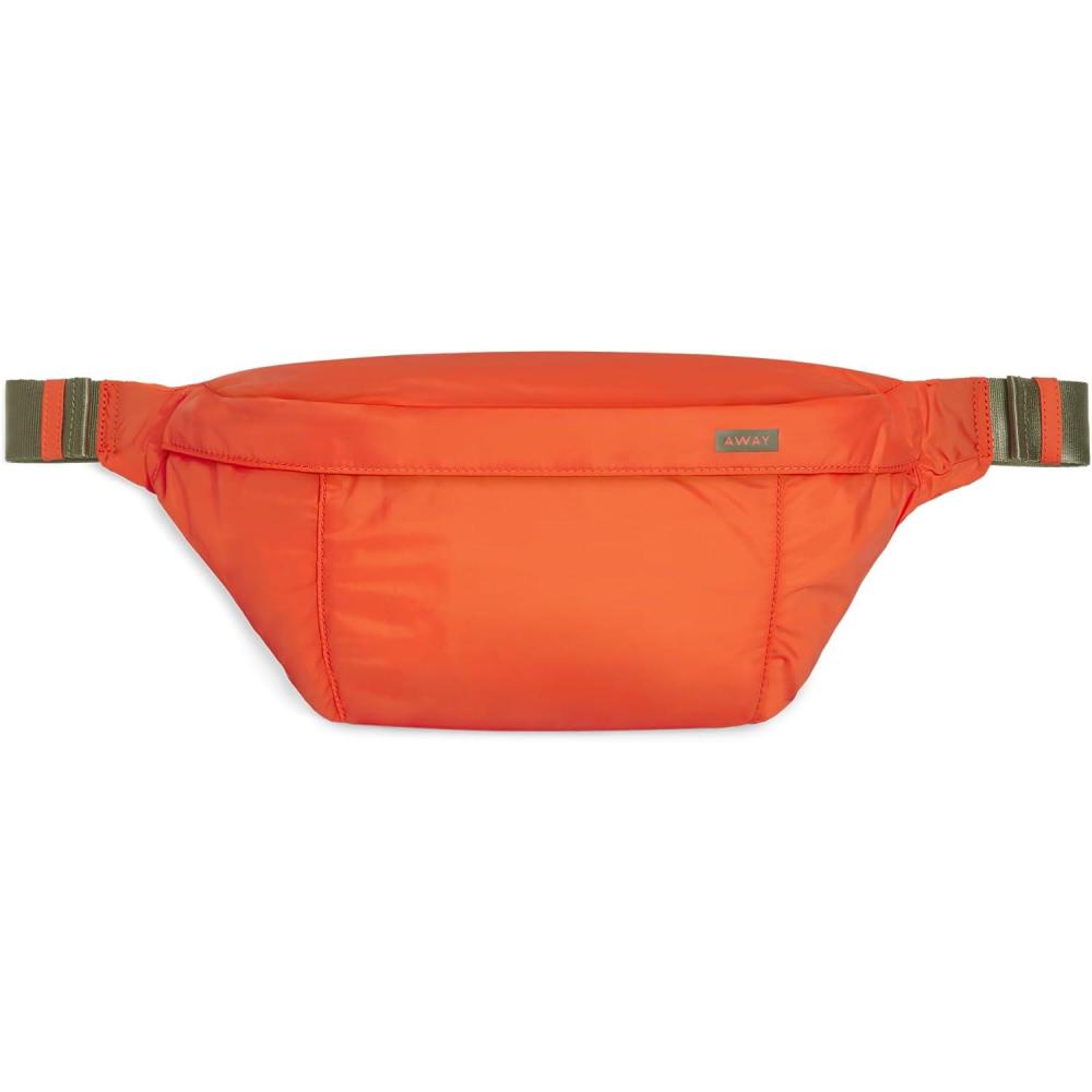 image:imageAway Packable Sling Bag  Versatile Lightweight Crossbody Bag for Travel Water Resistant Waist Pack for Women amp Men Ideal Foldable Travel Essential Jet BlackCayenne
