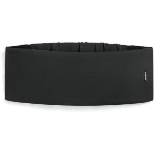 Away Sleep Mask – Premium Thermoregulating Eye Mask for Sleeping & Travel,100% Blackout, Soft, Contoured, Packable, Hidden Earplug Pocket, Jet Black(Jet Black)