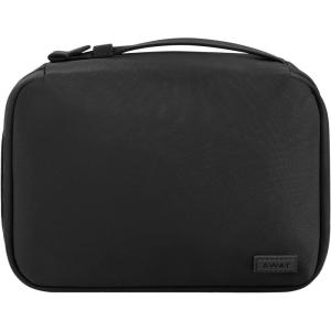 Away Toiletry Bag Small, Lightweight Travel Pouch. Compact Travel Organizer with Multiple Compartments, Navy Blue(Jet Black)