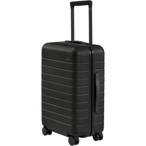 Away Carry-On Luggage, Lightweight Hardside Suitcase with Spinner Wheels, 22 Inch Airline Approved, TSA Lock, Blush Pink(Jet Black)