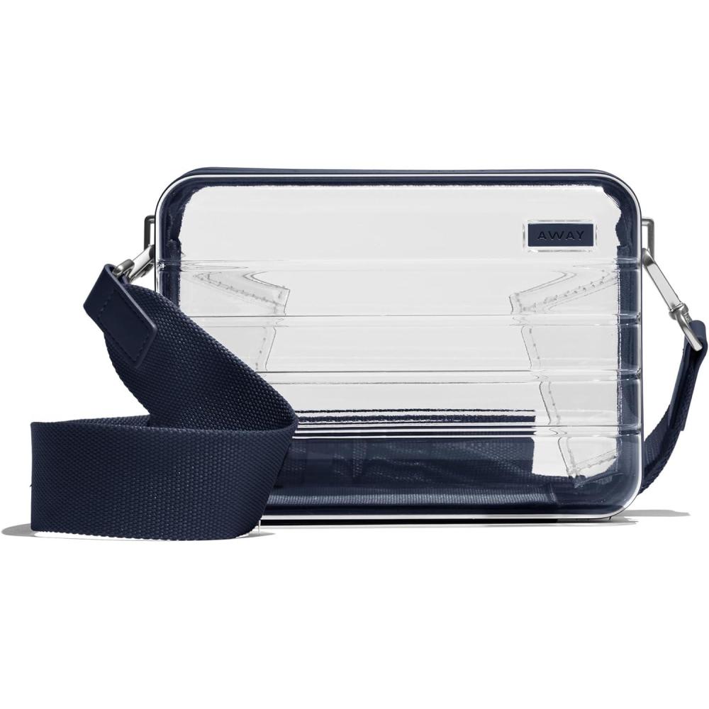 image:imageAway Clear Stadium Bag Mini Transparent Crossbody bag for Concerts Festivals amp Sports EventsNavy Blue