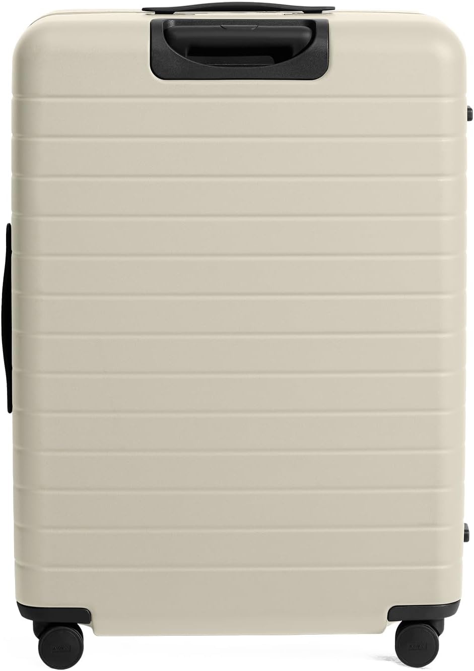 image:imageAway Amazon Exclusive Medium Checked Luggage 26Inch Lightweight Hardside Suitcase with Custom WhisperGlide 360 Wheels Interior Compression System TSAAccepted Lock Sky BlueSalt White Matte