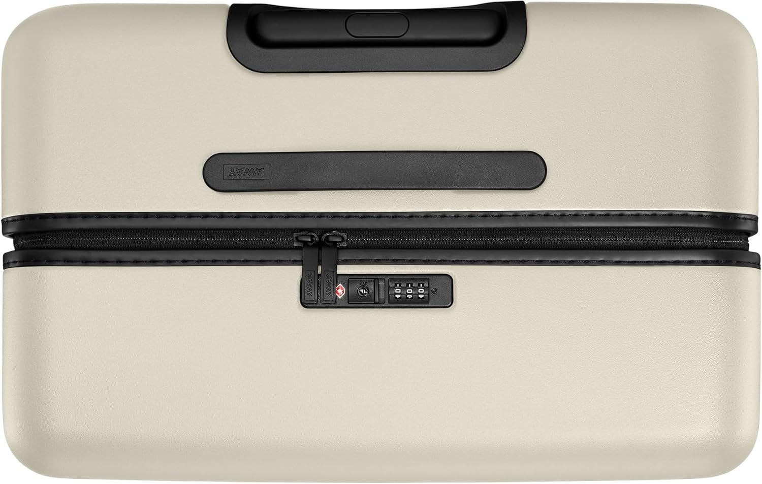image:imageAway Amazon Exclusive Medium Checked Luggage 26Inch Lightweight Hardside Suitcase with Custom WhisperGlide 360 Wheels Interior Compression System TSAAccepted Lock Sky BlueSalt White Matte