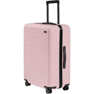 Away Amazon Exclusive Medium Checked Luggage – 26-Inch Lightweight Hardside Suitcase with Custom WhisperGlide 360° Wheels, Interior Compression System, TSA-Accepted Lock – Sky Blue(Blush Pink)