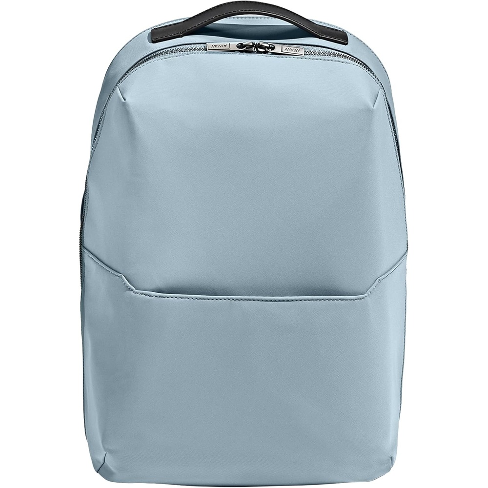 image:imageAway Amazon Exclusive The Everywhere Zip Backpack Personal Item Airline Approved Backpack with 16 Padded Laptop Sleeve Water Bottle Pocket Interior and Exterior Pockets Sky Blue