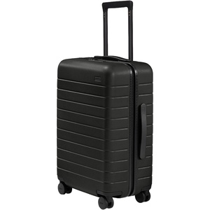 Away Amazon Exclusive Carry-On Luggage – 22-Inch Lightweight Hardside Suitcase with 360° Spinner Wheels, Interior Compression System, TSA-Approved Lock – Palm Green(Jet Black)